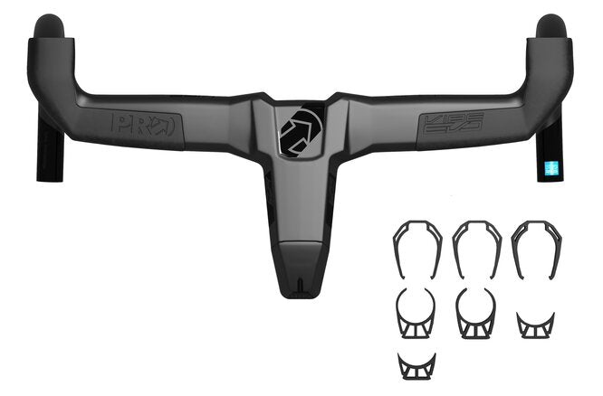 PRO Lenker Road Vibe EVO 42 cm 115 mm Carbon schwarz incl. Spacer