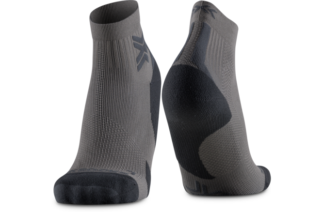 X-SOCKS Run Discover Ankle raincloud/X black