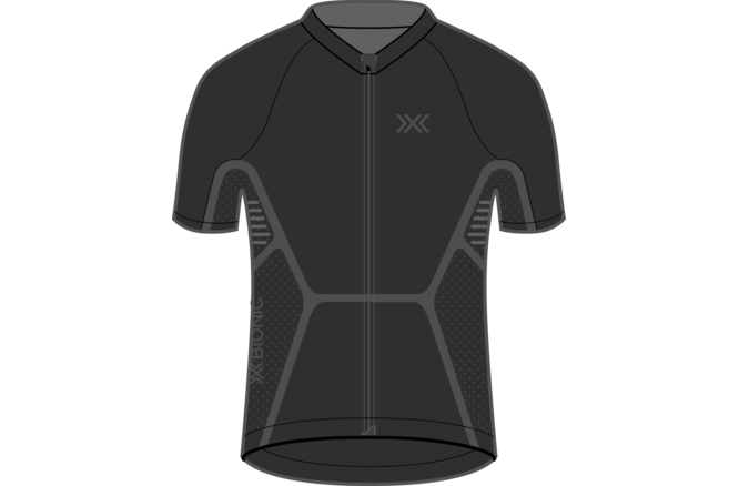 X-BIONIC Men XCeed Ride Jersey SH SL X black/rhino grey