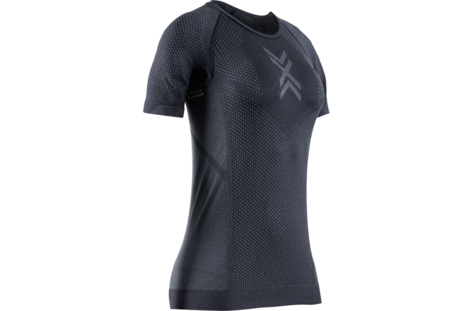 X-BIONIC Women XCeed Run Shirt SH SL X black/rhino grey