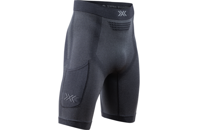 X-BIONIC Men XCeed Run Short Tights X black/rhino grey