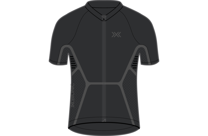 X-BIONIC Women XCeed Ride Jersey SH SL X black/rhino grey