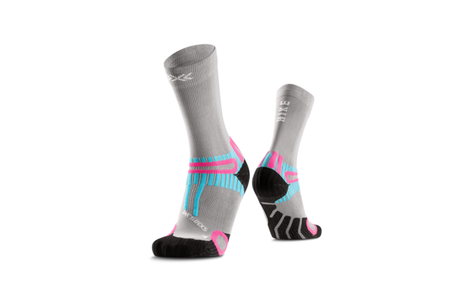 X-SOCKS Unisex Hike Perform Crew clay grey