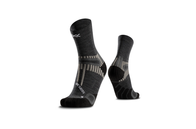 X-SOCKS Unisex Hike Perform Merino Ankle heather grey