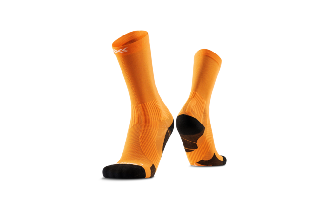 X-SOCKS Unisex Run Perform Crew flame orange