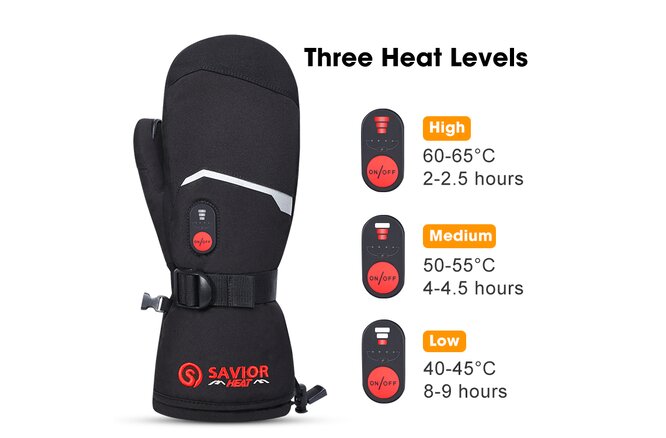 SAVIOR Wintersport Storm SHGS66E Unisex Black