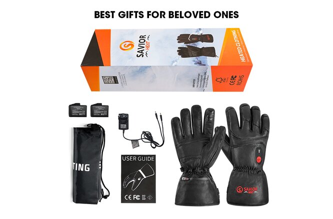 SAVIOR Wintersport Polar Leder Unisex Black