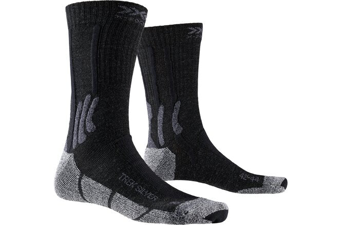 X-SOCKS Trek Silver opal black/dolomite grey melange