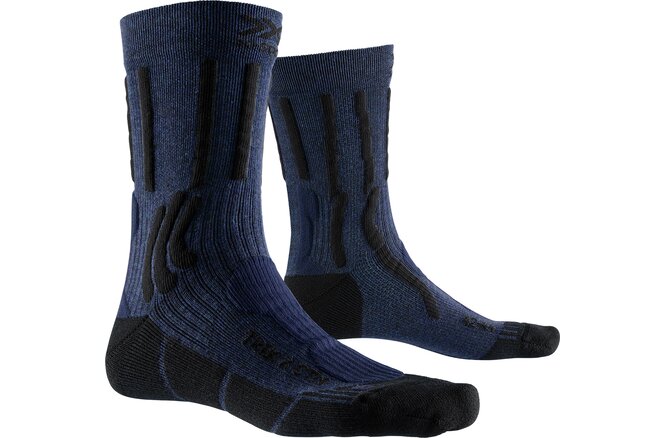 X-SOCKS Trek X CTN midnight blue melange/opal black