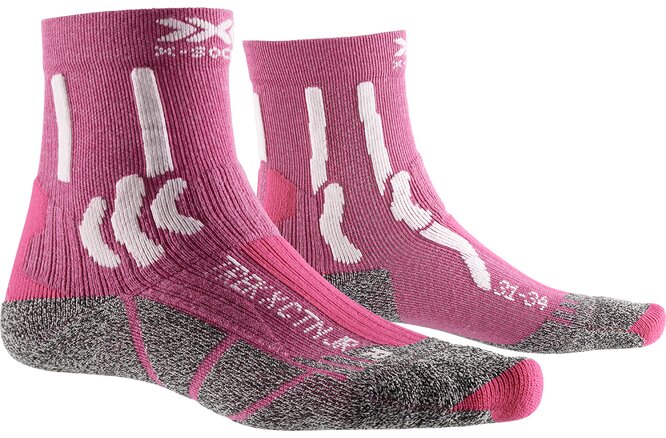 X-SOCKS JR Trek X CTN flamingo pink/arctic white