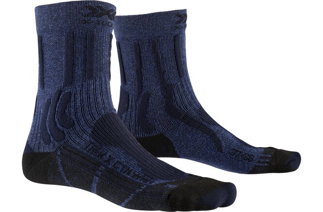 X-SOCKS Women Trek X CTN midnight blue melange/opal black