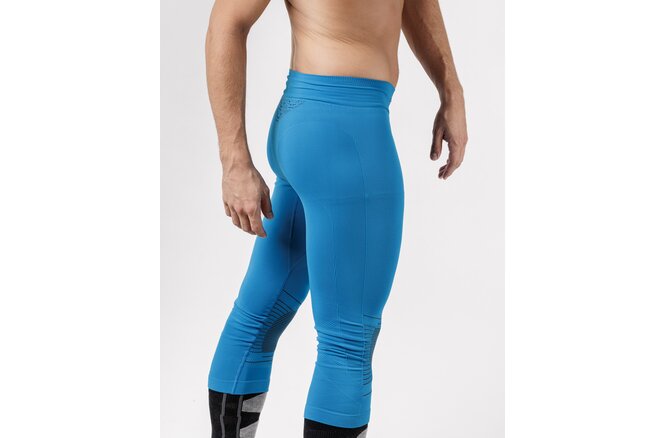 X-BIONIC Men Energizer 4.0 Pants 3/4 teal blue/anthracite