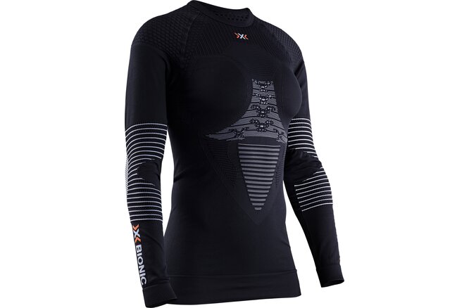 X-BIONIC WOMEN Energizer 4.0 Shirt LG SL opal black/arctic white