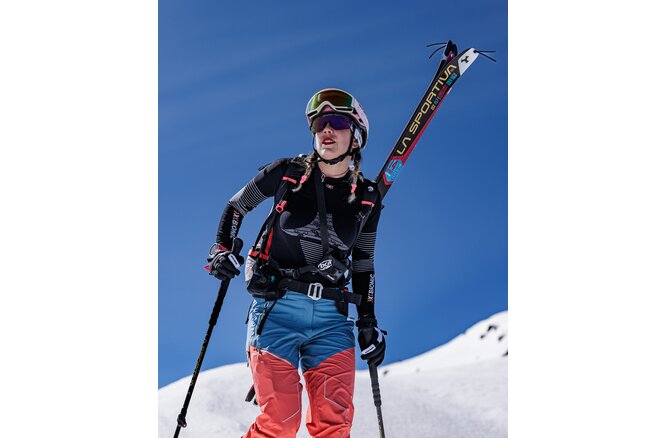 X-BIONIC WOMEN Energizer 4.0 Shirt LG SL opal black/arctic white