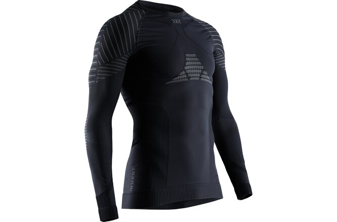 X-BIONIC MEN Invent 4.0 Shirt LG SL black/charcoal