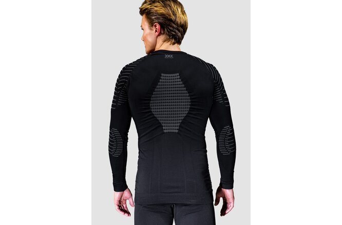 X-BIONIC MEN Invent 4.0 Shirt LG SL black/charcoal