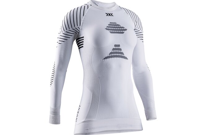 X-BIONIC WOMEN Invent 4.0 Shirt LG SL white/black