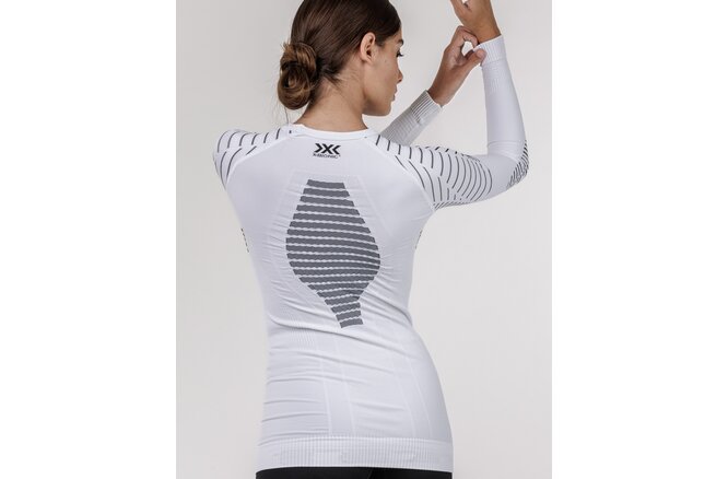 X-BIONIC WOMEN Invent 4.0 Shirt LG SL white/black
