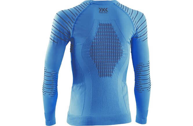 X-BIONIC JR Invent 4.0 Shirt LG SL teal blue/anthracite