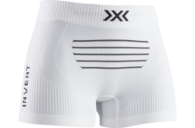 X-BIONIC Women Invent 4.0 LT Boxer Shorts arctic white/dolomite grey