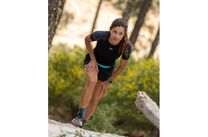 X-BIONIC WOMEN Invent 4.0 LT Shirt SH SL opal black/arctic white