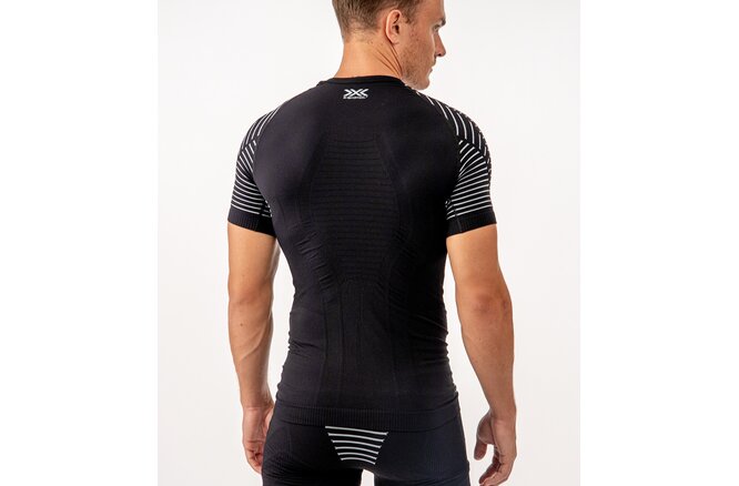 X-BIONIC MEN Invent 4.0 LT Shirt SH SL opal black/arctic white