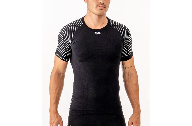 X-BIONIC MEN Invent 4.0 LT Shirt SH SL opal black/arctic white