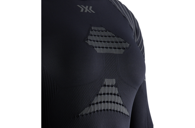 X-BIONIC WOMEN Invent 4.0 Shirt LG SL black/charcoal