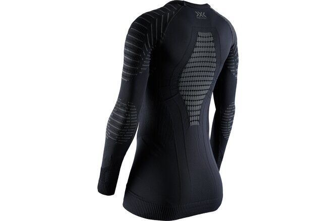 X-BIONIC WOMEN Invent 4.0 Shirt LG SL black/charcoal