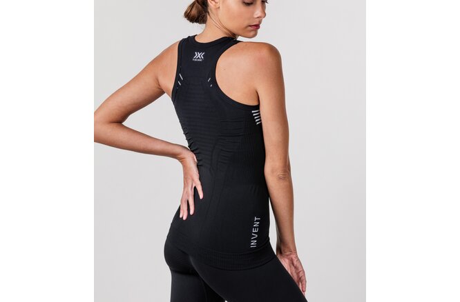 X-BIONIC WOMEN Invent 4.0 LT Singlet opal black/arctic white