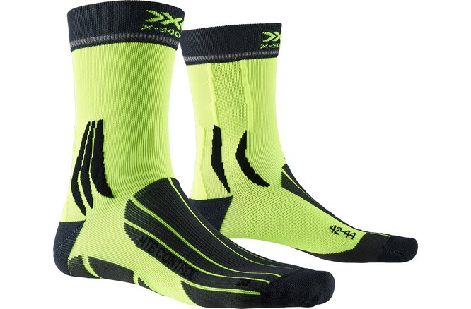X-SOCKS Men MTB Control charcoal/phyton yellow