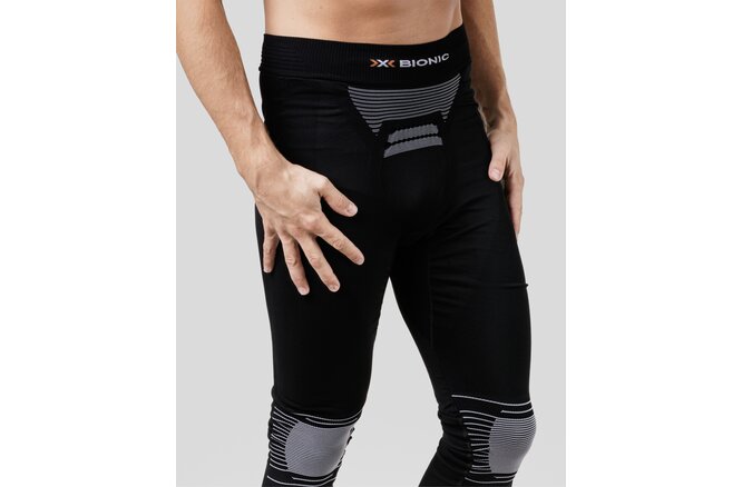 X-BIONIC Men Energizer 4.0 Pants 3/4 opal black/arctic white