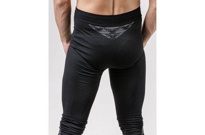 X-BIONIC Men Energizer 4.0 Pants 3/4 opal black/arctic white