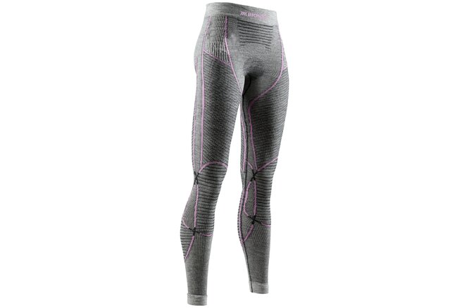 X-BIONIC Women Merino Pants black/grey/ magnolia