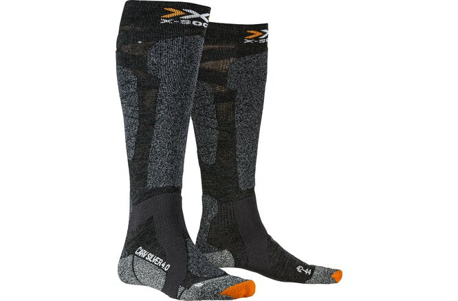 X-SOCKS Carve Silver 4.0 anthracite melange/black melange