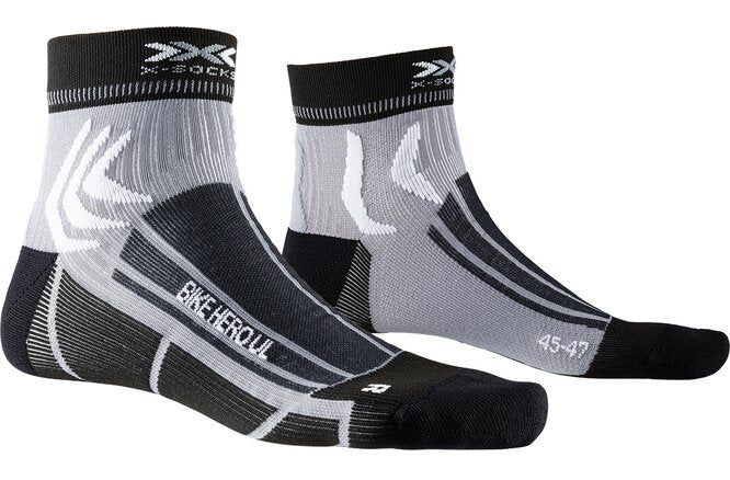X-SOCKS Bike Hero UL opal black/dolomite grey