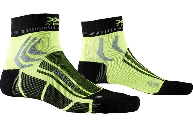 X-SOCKS Bike Hero UL opal black/phyton yellow