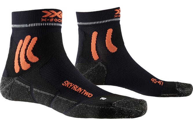 X-SOCKS Sky Run Two opal black/arctic white