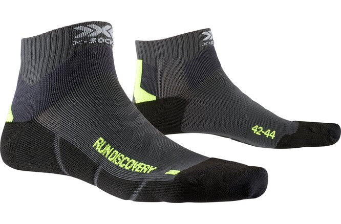 X-SOCKS Run Discovery charcoal/phyton yellow/black