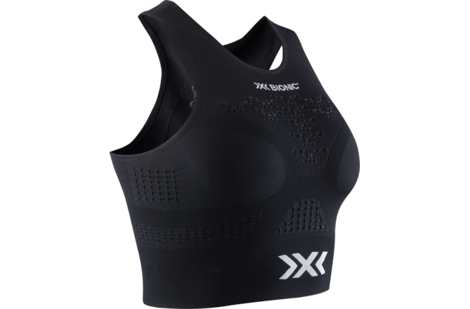 X-BIONIC Women Energizer 4.0 Fitness Crop Top black/white