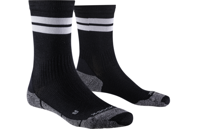 X-SOCKS Core Natural Graphics Crew black/charcoal