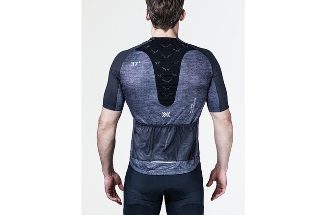 X-BIONIC Men CoreFusion Endurance Merino Jersey SH SL... opal black melange