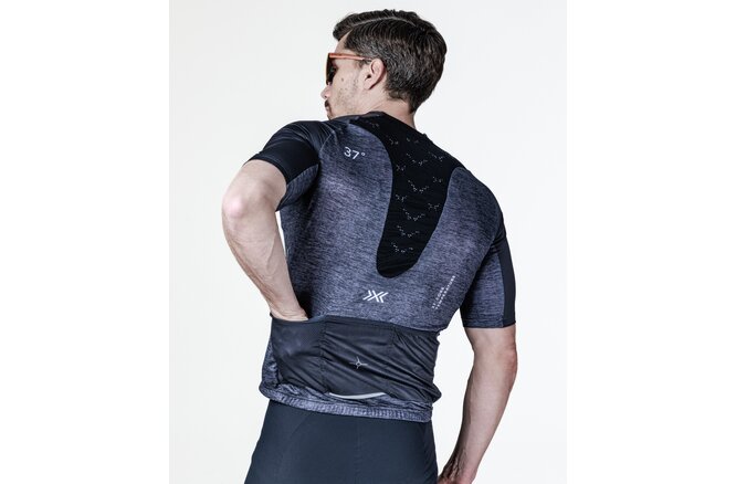 X-BIONIC Men CoreFusion Endurance Merino Jersey SH SL... opal black melange