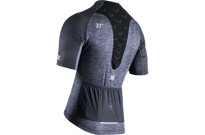 X-BIONIC Men CoreFusion Endurance Merino Jersey SH SL... opal black melange