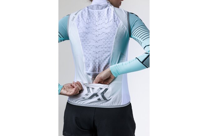 X-BIONIC Women Twyce Vest arctic white/pearl grey