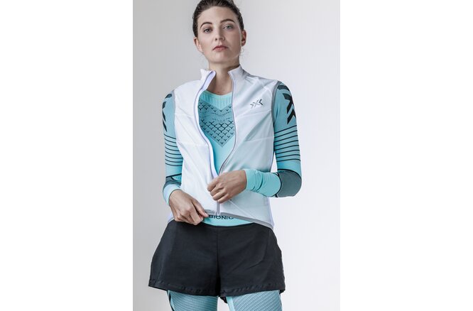 X-BIONIC Women Twyce Vest arctic white/pearl grey