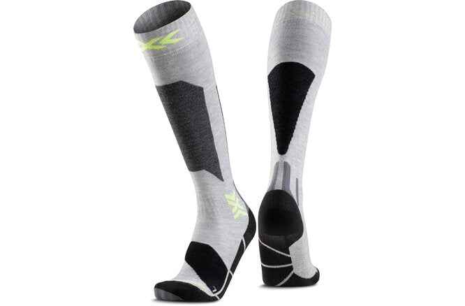 X-SOCKS Ski Discover OTC rhino grey/canary