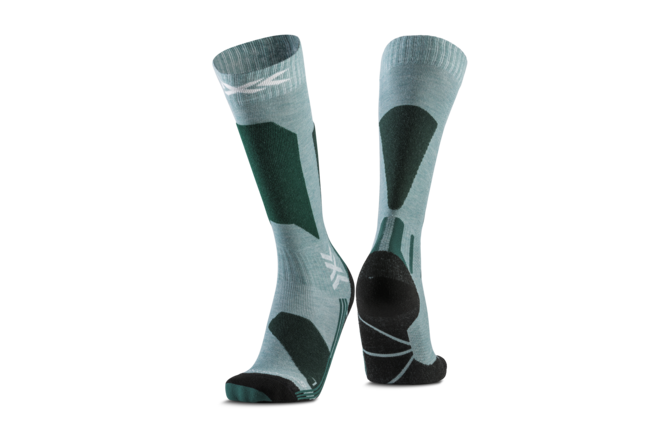 X-SOCKS Women Ski Discover OTC sage green/english lawn