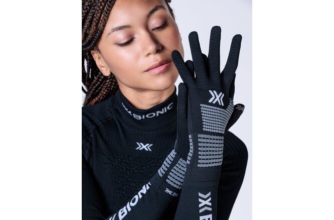X-BIONIC Gloves Unisex opal black