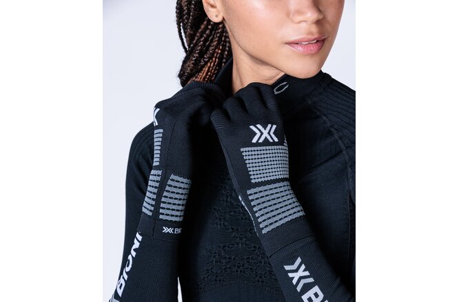X-BIONIC Gloves Unisex opal black